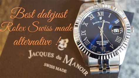 JACQUES DU MANOIR ROLEX DATEJUST ALTERNATIVE .